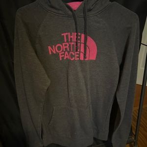 North face hooded sweatshirt